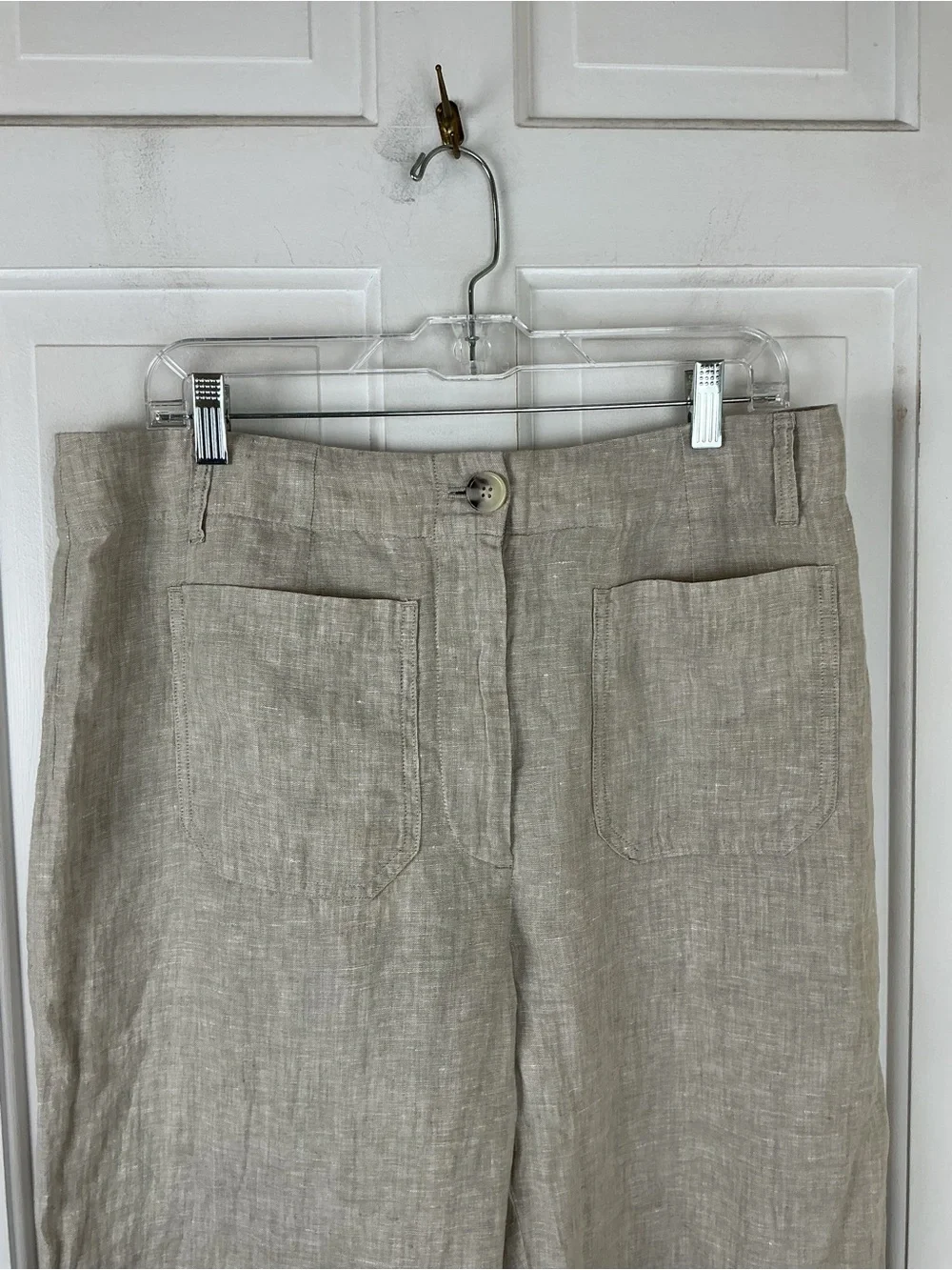 Quince European Linen Wide Leg Pants